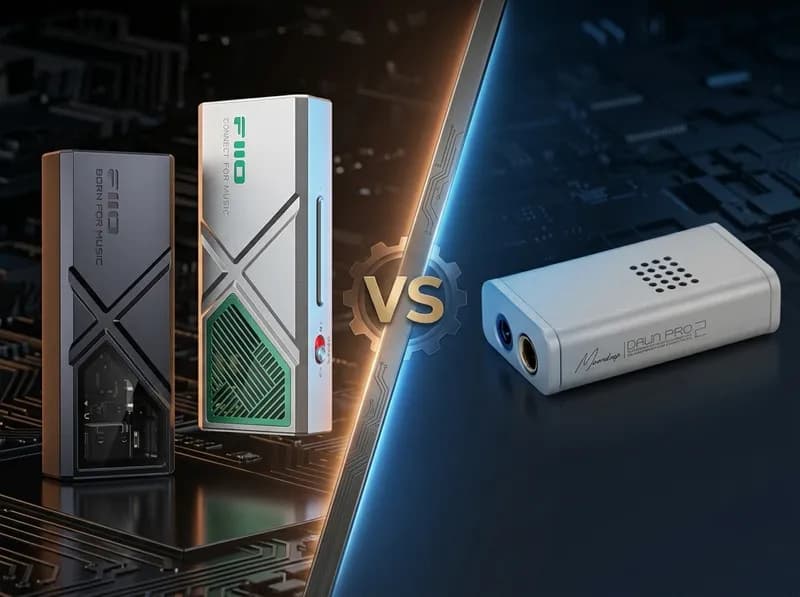 MOONDROP Dawn Pro 2 vs FiiO KA13: Sound, Power, Portability and Features Compared