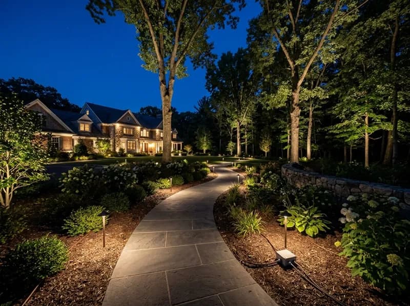 Amazon Landscape Lighting Kits vs. Professional Brass/Copper Systems