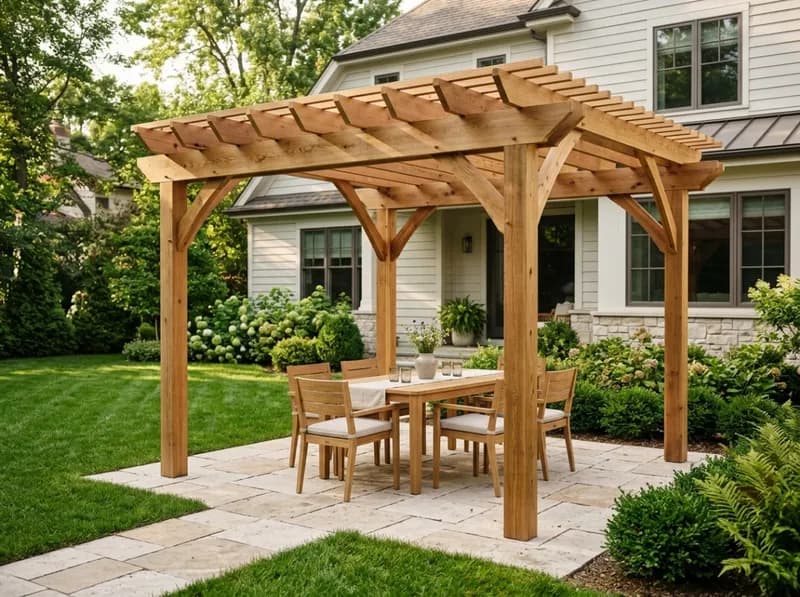 Best Pergolas of 2026: A Buying Guide to Roof Types, Weather Ratings, and Cost